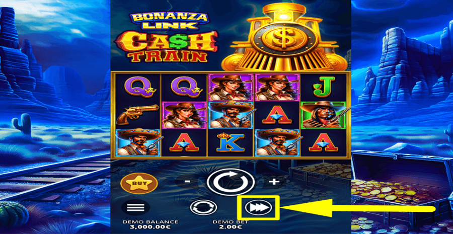 Bonanza Link Cash Train Turbo Feature