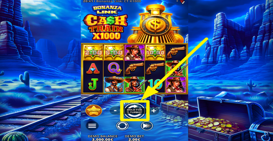Bonanza Link Cash Train x1000 Spin