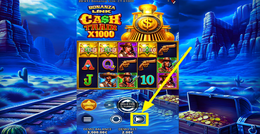 Bonanza Link Cash Train x1000 Turbo