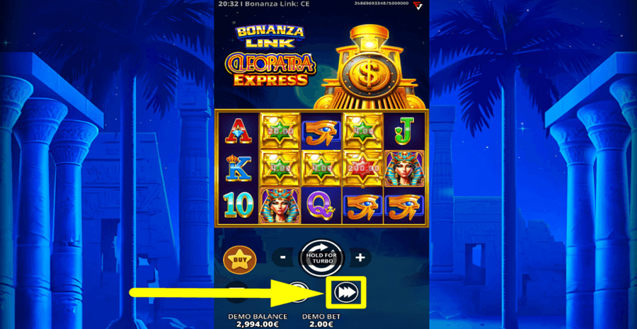 Bonanza Link Cleopatra Express Turbo Feature