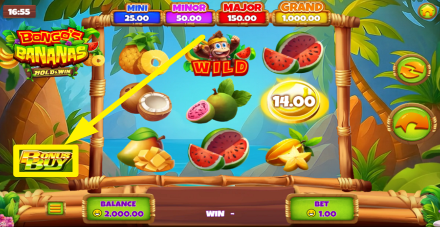 Bongos Bananas Hold And Win Bonus Buy