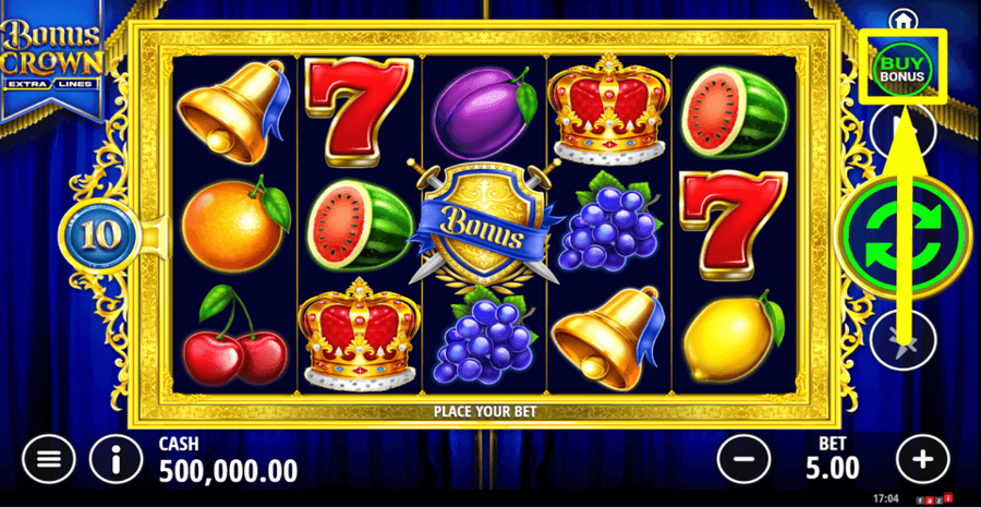 Bonus Crown Buy Feature