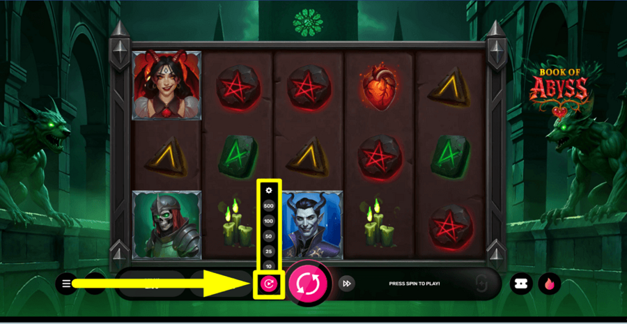 Book Of Abyss Autoplay Feature