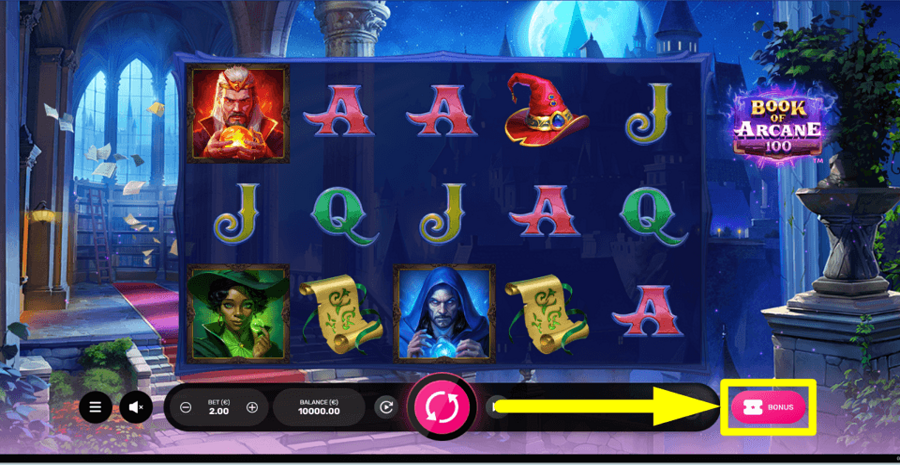 Book Of Arcane 100 Buy Feature
