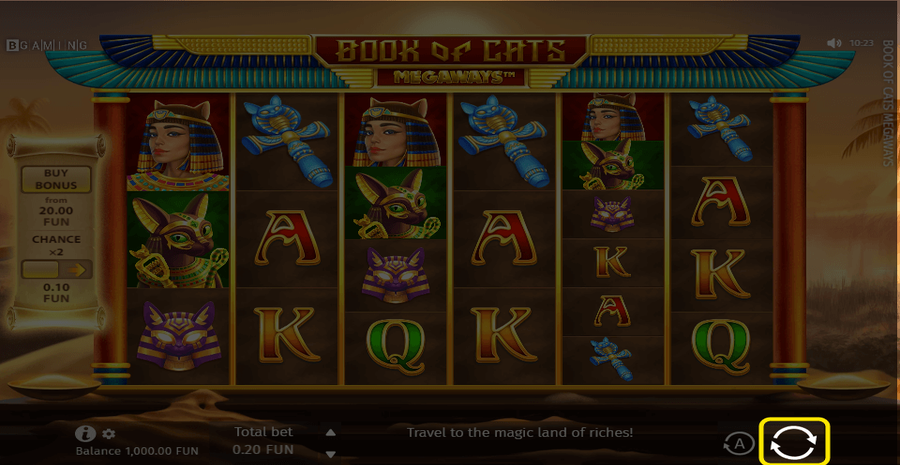 Book Of Cats Megaways Spin