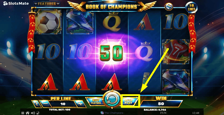 Book Of Champions Autoplay