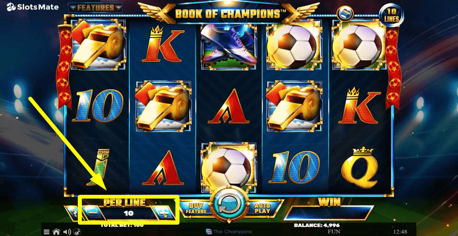 Book Of Champions Choose Bet