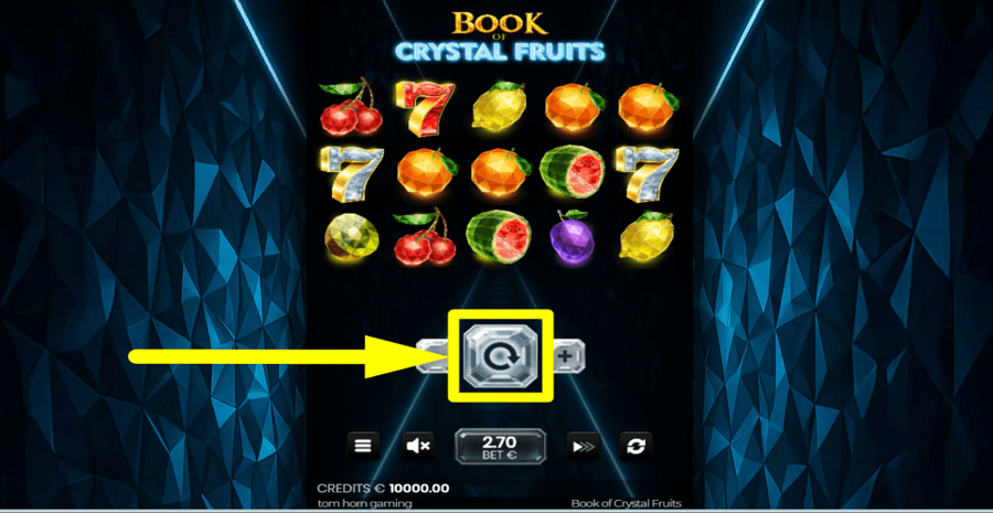 Book Of Crystal Fruits Spin Button