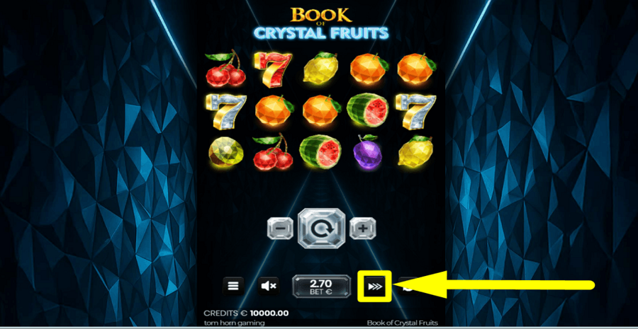 Book Of Crystal Fruits Turbo Feature