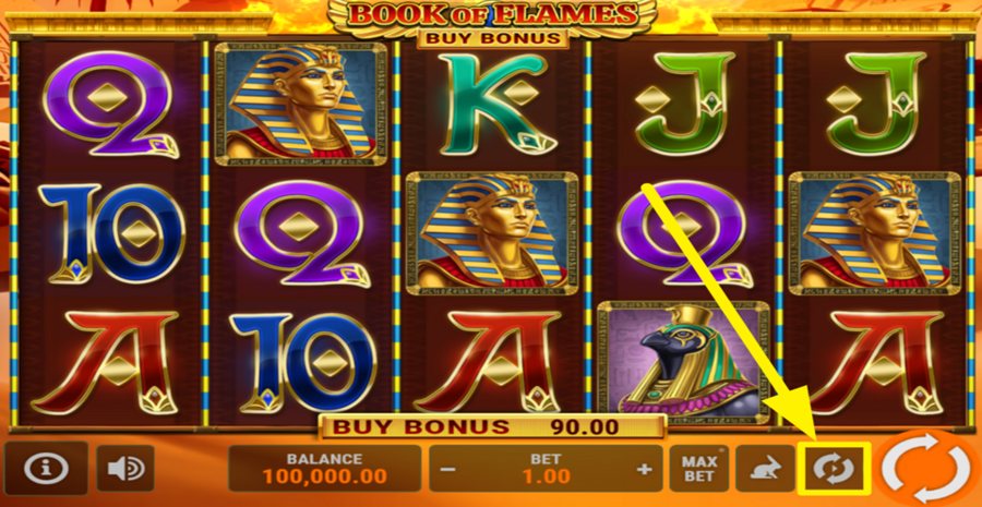 Book Of Flames Buy Bonus Autoplay