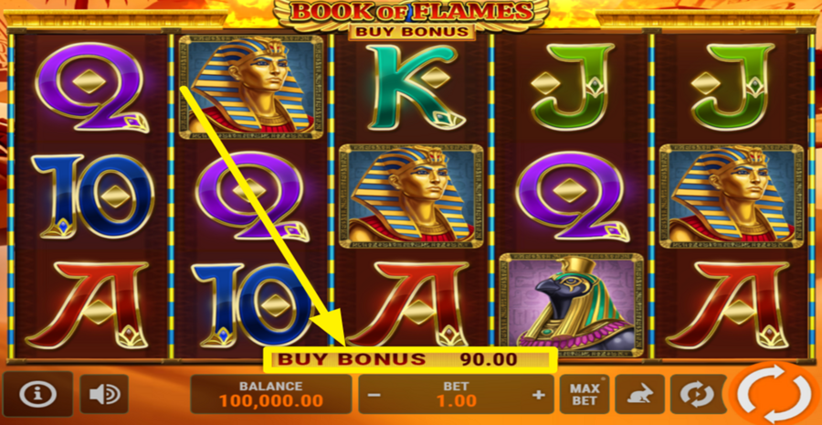 Book Of Flames Buy Bonus Buy Bonus