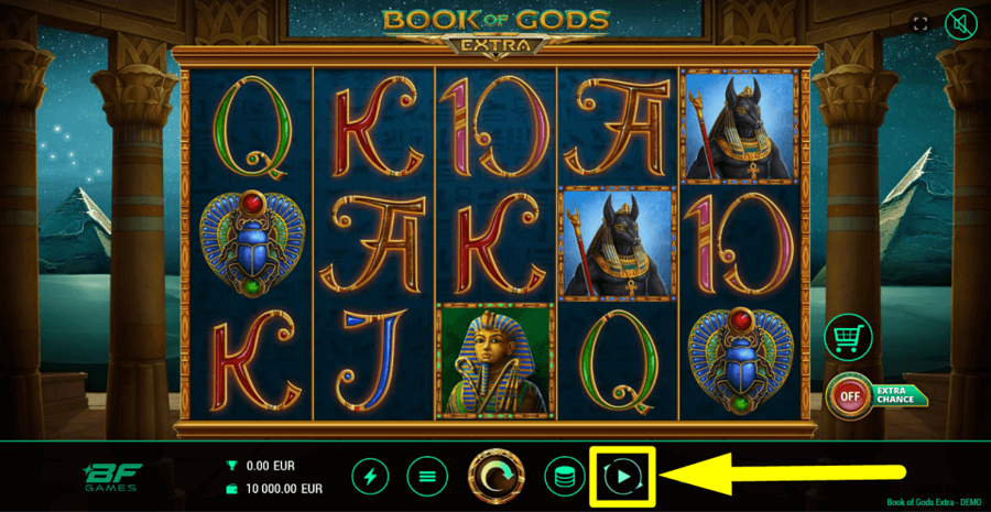 Book Of Gods Extra Autoplay Feature