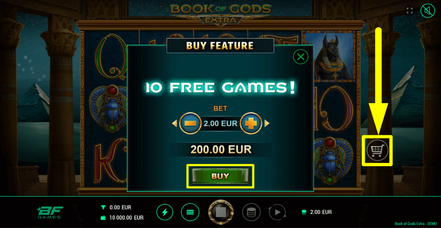 Book Of Gods Extra Buy Feature