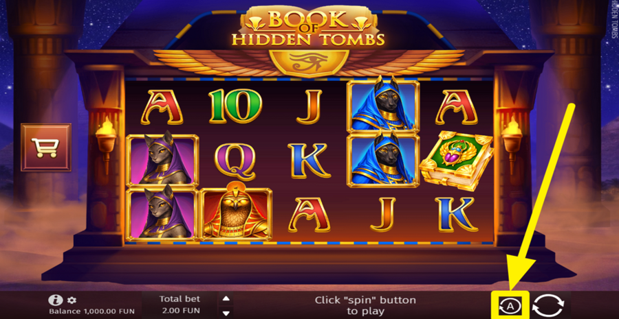 Book Of Hidden Tombs Autoplay