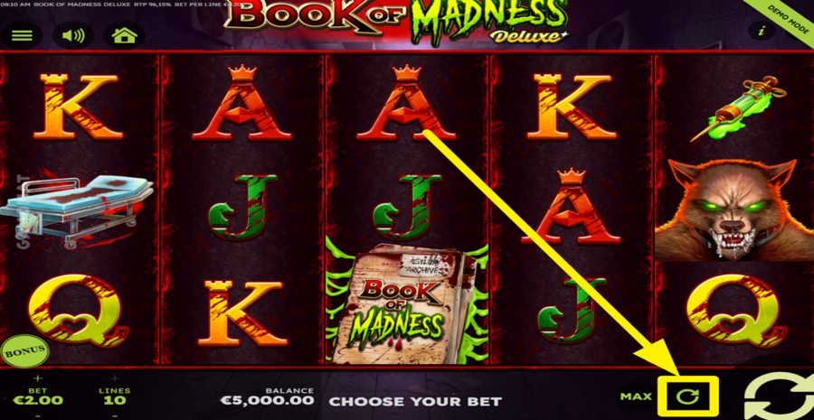 Book Of Madness Deluxe Autoplay