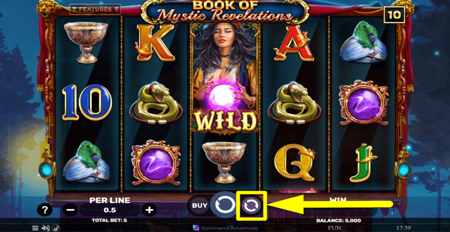 Book Of Mystic Revelations Autoplay Feature