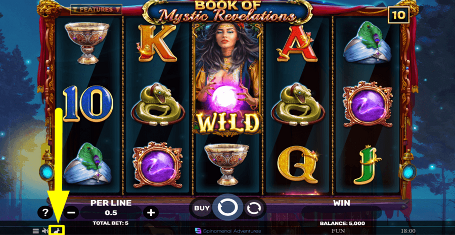 Book Of Mystic Revelations Turbo Feature