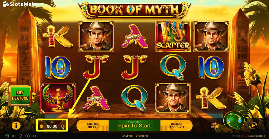 Book Of Myth Choose Bet