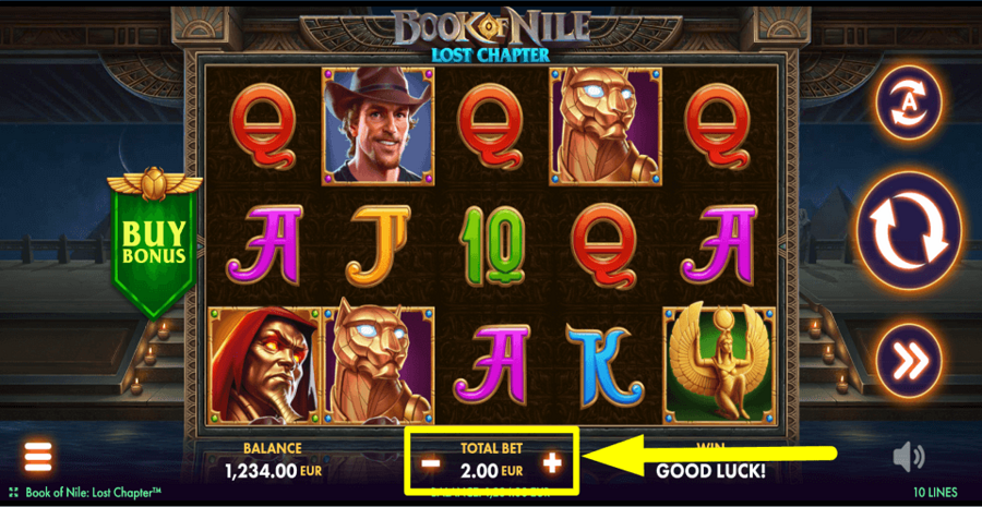 Book Of Nile Lost Chapter Bet Value