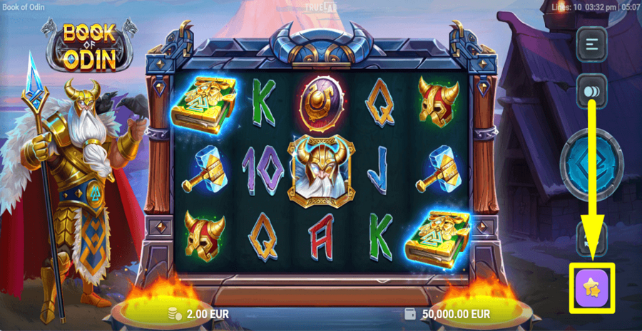 Book Of Odin Buy Feature