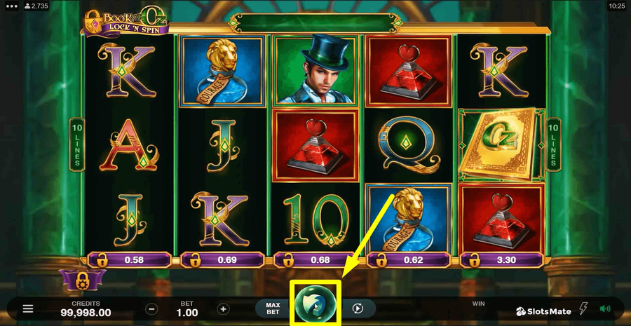 Book Of Oz Lock N Spin 3
