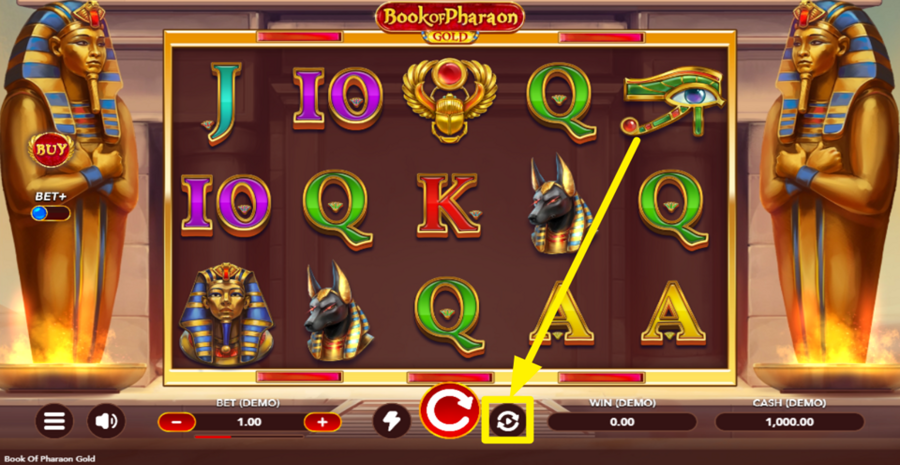 Book Of Pharaon Gold Autoplay