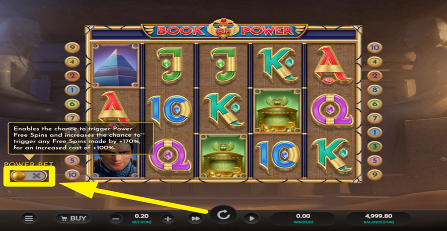 Book Of Power Power Bet