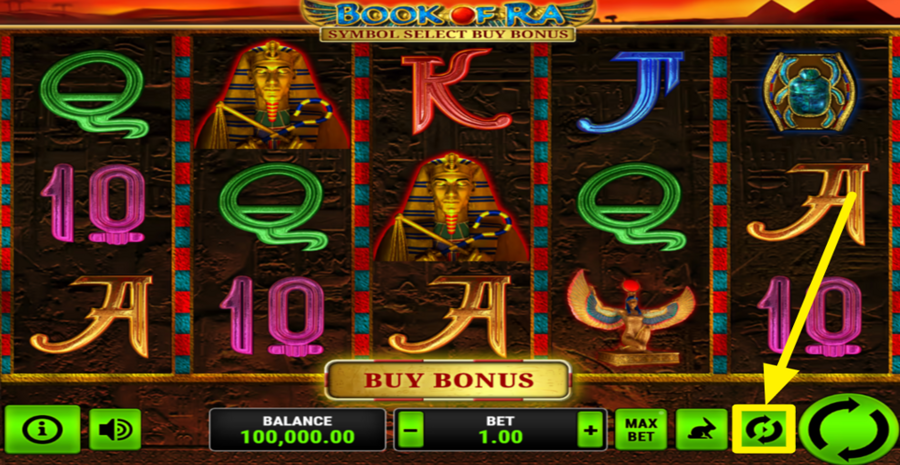 Book Of Ra Symbol Select Buy Bonus Autoplay