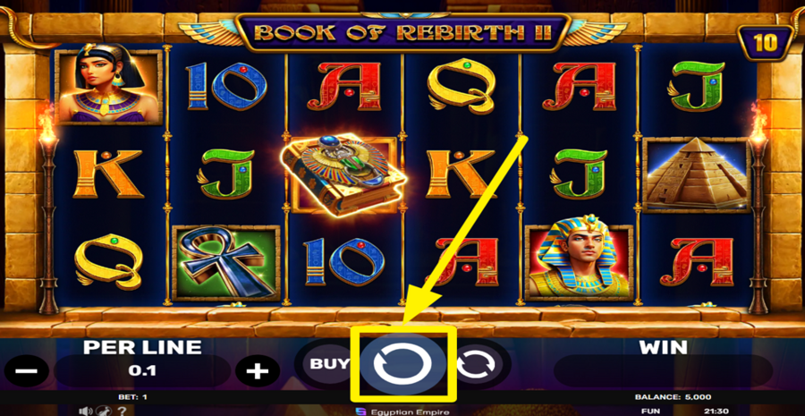 Book Of Rebirth 2 Spin