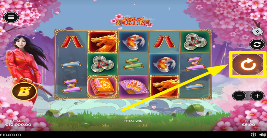 Book Of Sakura Spin