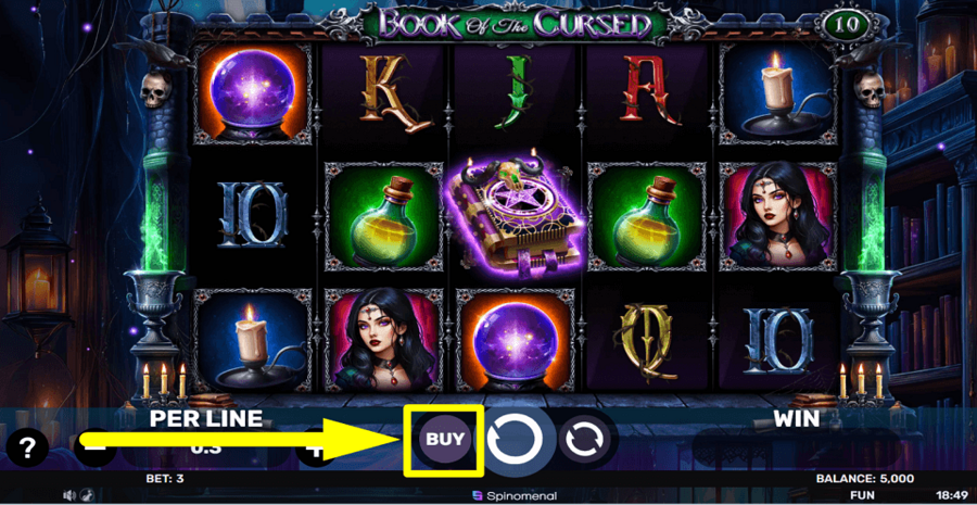 Book Of The Cursed Buy Feature