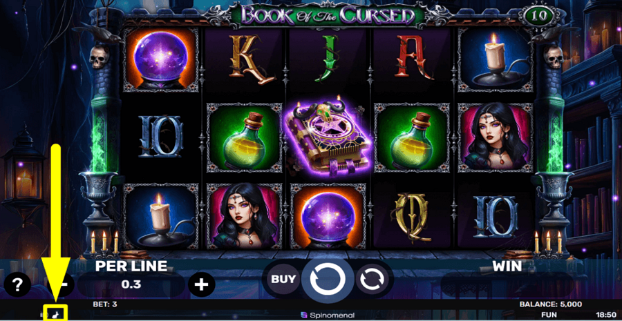 Book Of The Cursed Turbo Feature