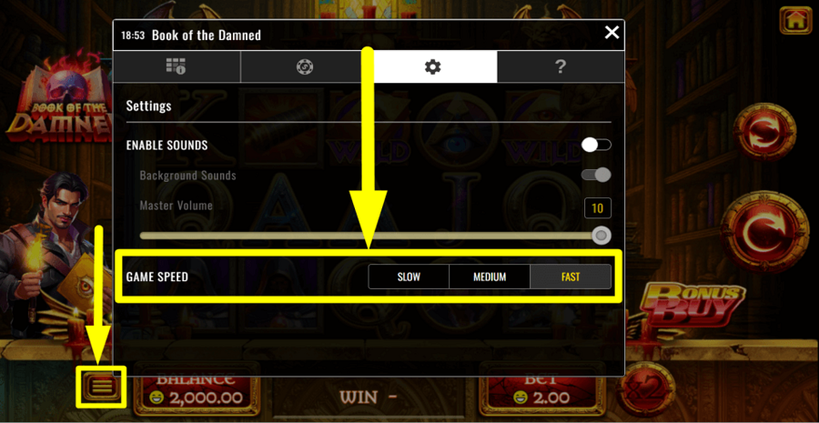 Book Of The Damned Turbo Feature