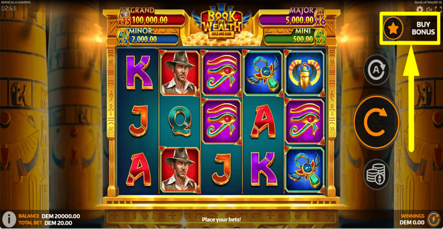 Book Of Wealth 3 Buy Feature