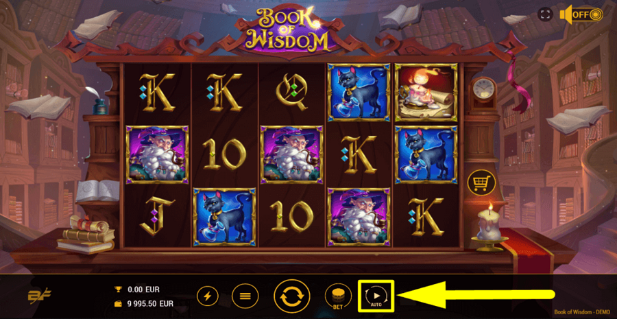 Book Of Wisdom Autoplay Feature