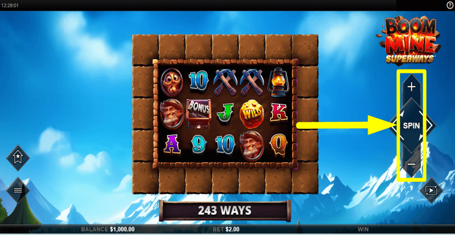 Boom Mine Superways Bet Value