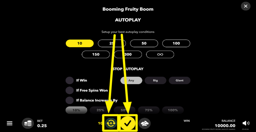 Booming Fruity Boom Autoplay