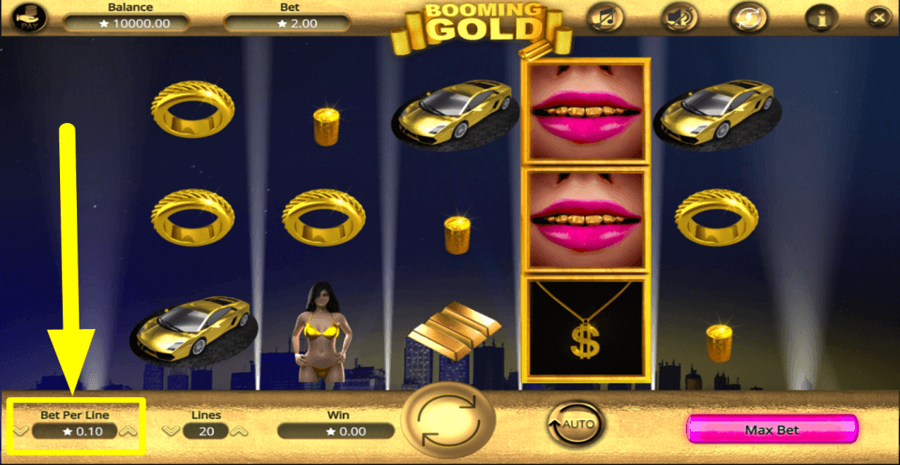 Booming Gold Total Bet