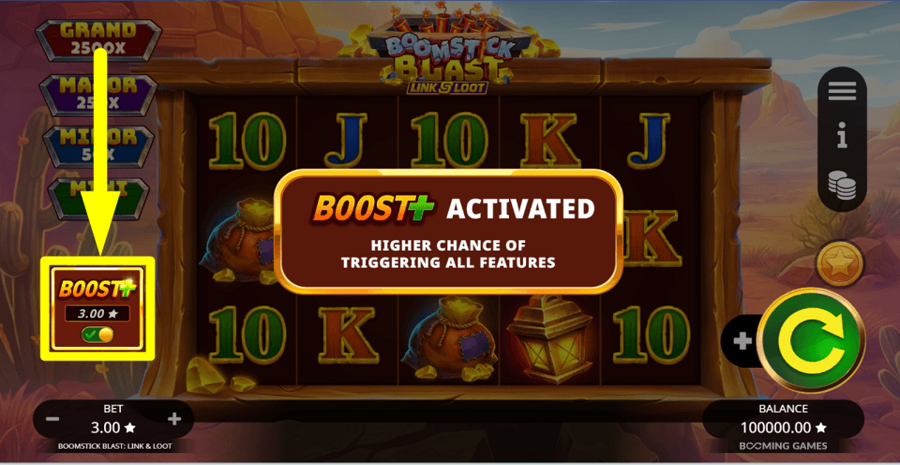 Boomstick Blast Link And Loot Boost Plus Feature