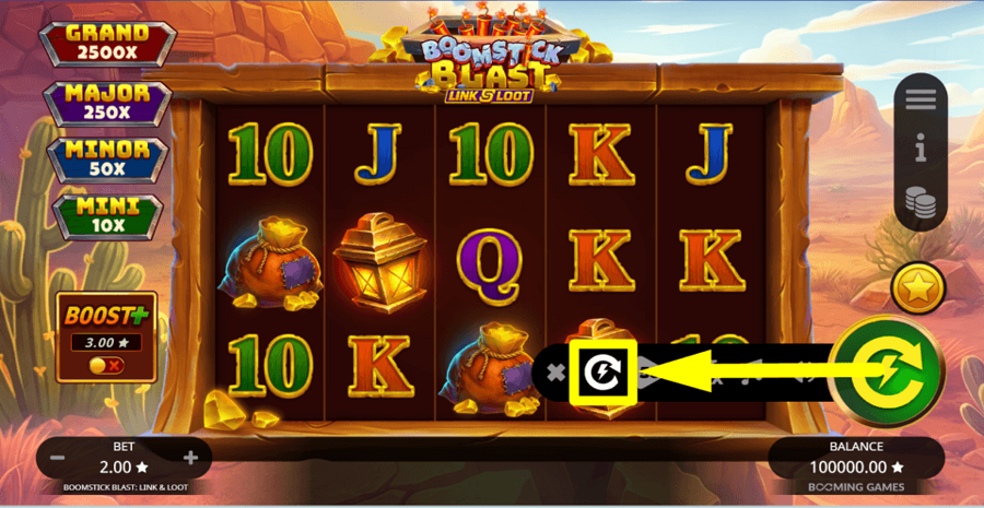 Boomstick Blast Link And Loot Turbo Feature