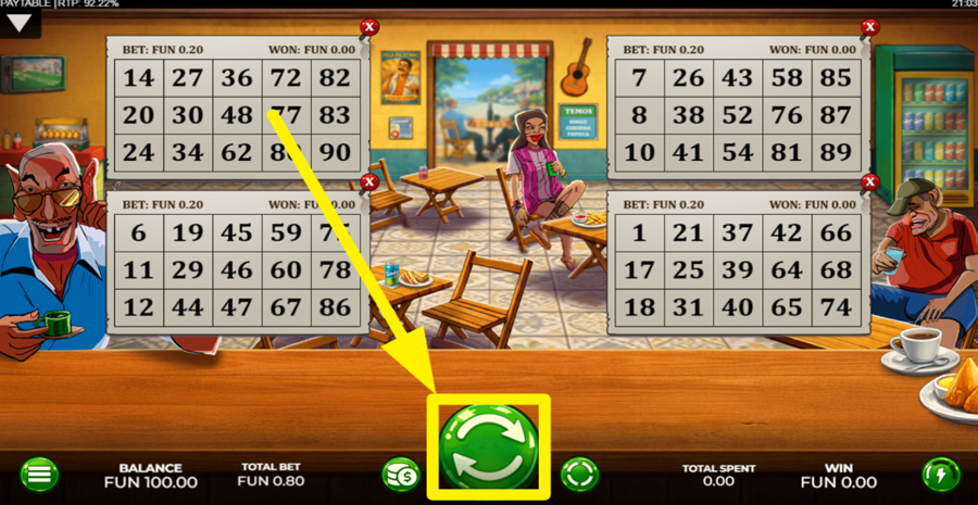 Boteco Bingo Spin