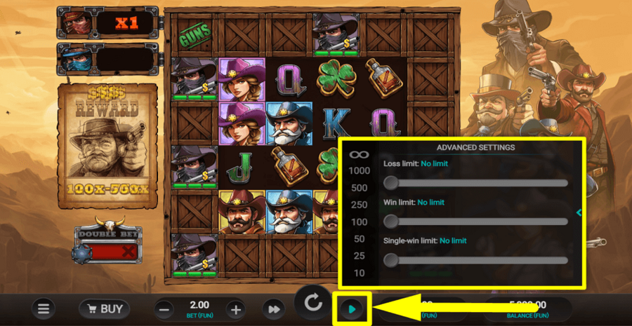 Bounty County Autoplay Feature