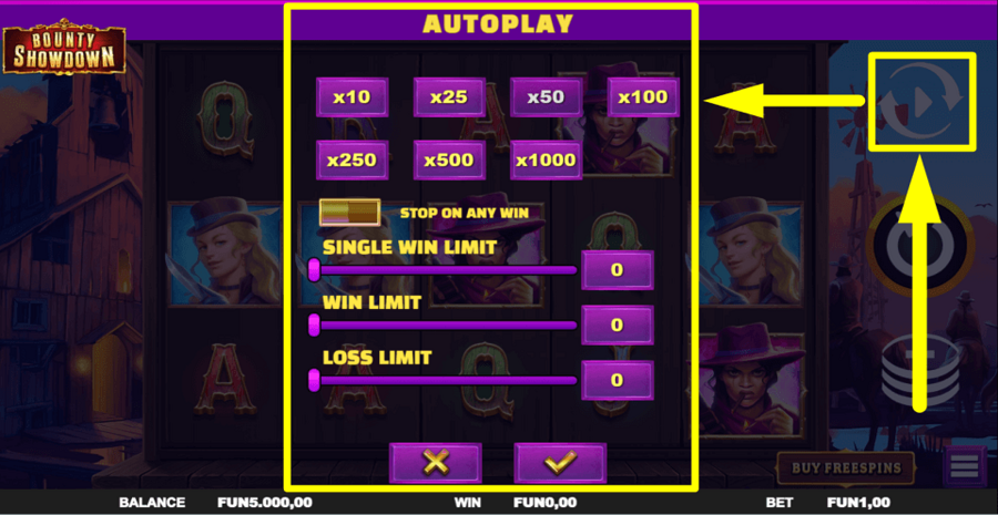 Bounty Showdown Autoplay Feature