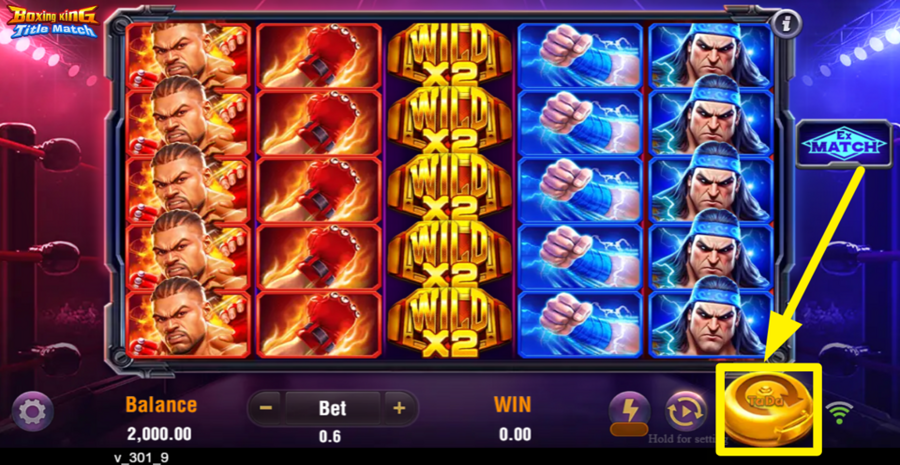 Boxing King Title Match Spin