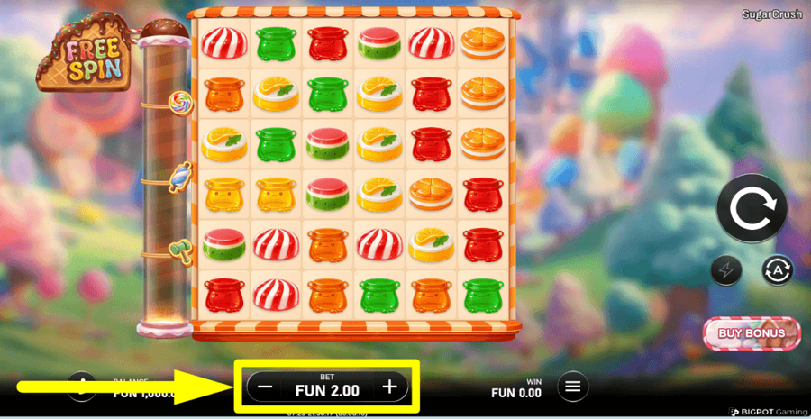 Bp Games Sugar Crush Bet Value