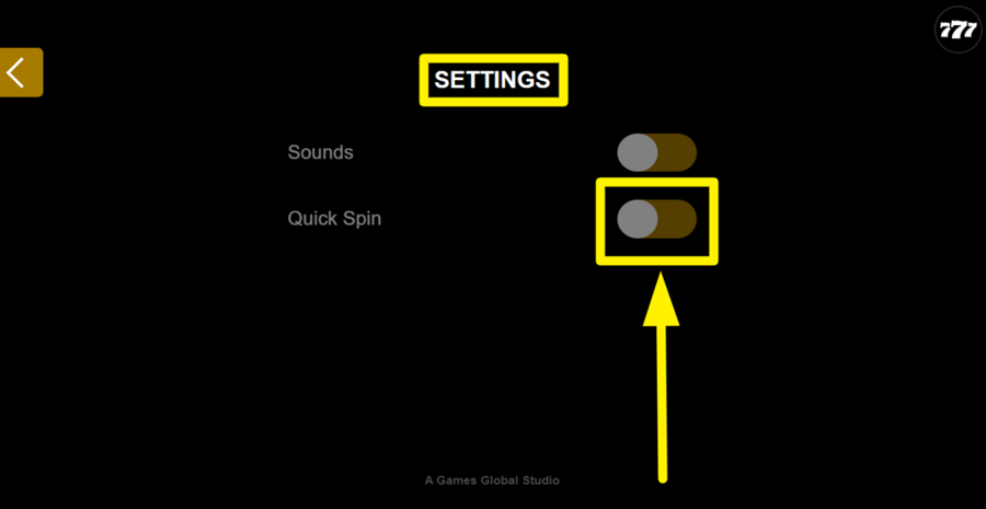Break Da Bank Quick Spin Feature