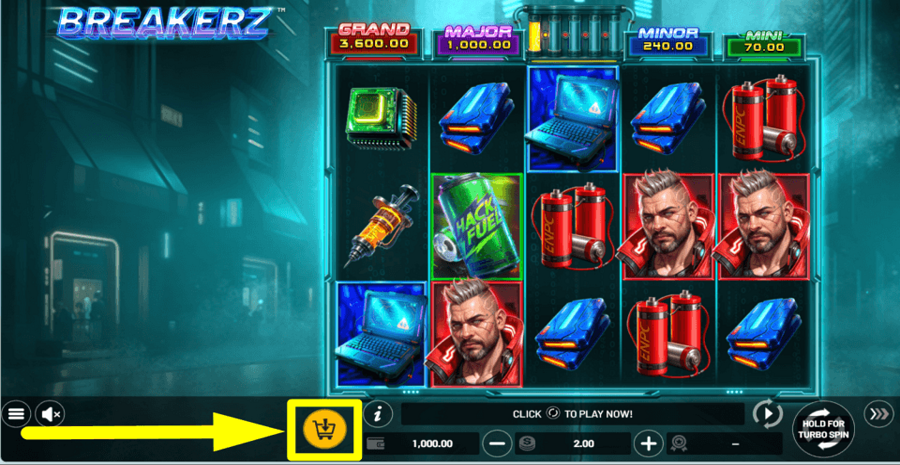 Breakerz Buy Feature