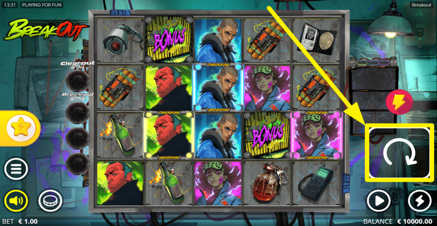 Breakout Spin
