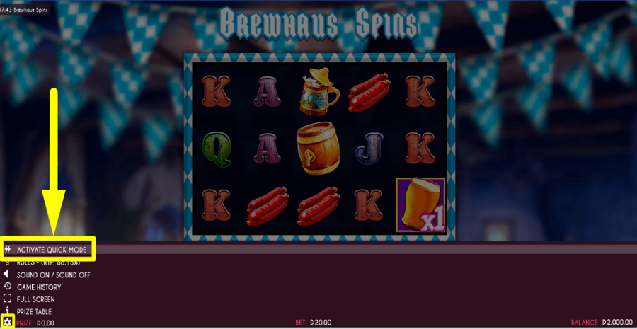 Brewhaus Spins Turbo Feature