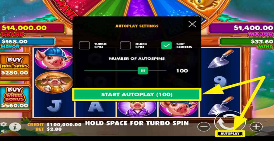 Brick House Bonanza Autiplay